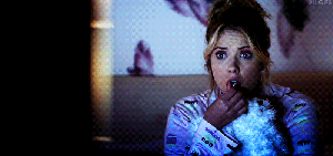 pretty little liars hanna watching tv
