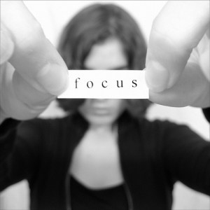 focus woman